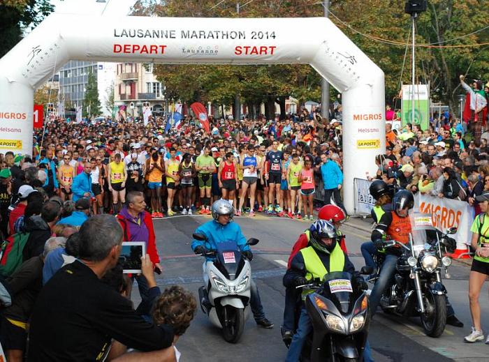 22-й марафон в Лозанне