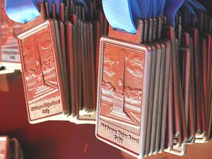 22nd Lausanne marathon. Medals
