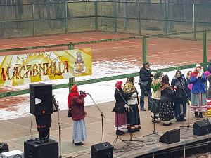 Maslenitsa in the Amber coast sanitarium in Jurmala