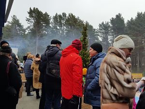 Maslenitsa in the Amber coast sanitarium in Jurmala