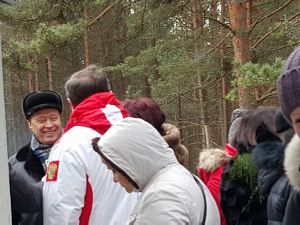 Maslenitsa in the Amber coast sanitarium in Jurmala