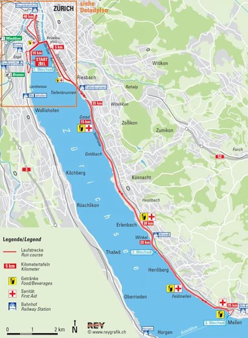 Marathon in Zurich. 23.04.2023