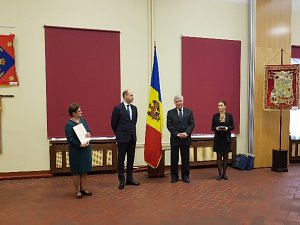 On 27 April, the Ambassador of Moldova in Latvia opened the exhibition