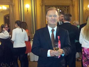 Прием Посольства Норвегии в Латвии, Посол Ян Гревстад