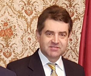 Ambassador of Ukraine Yevgeny Perebiynis