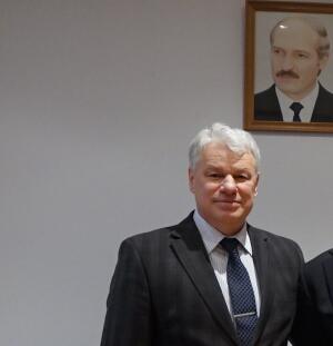 Counselor of the Embassy of Belarus Vladimir Kozlovsky