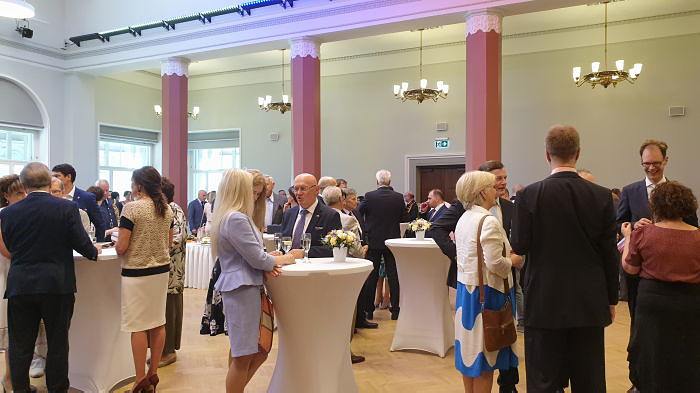 Reception of Embassy of Russia in Latvia