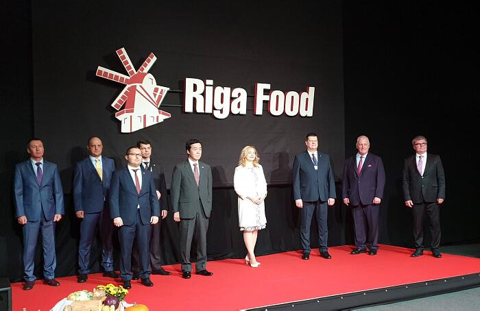 Riga Food 2020 Exhibition opening ceremony