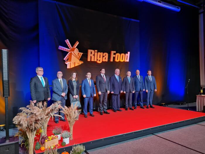 Открытие выставки Riga Food 2021