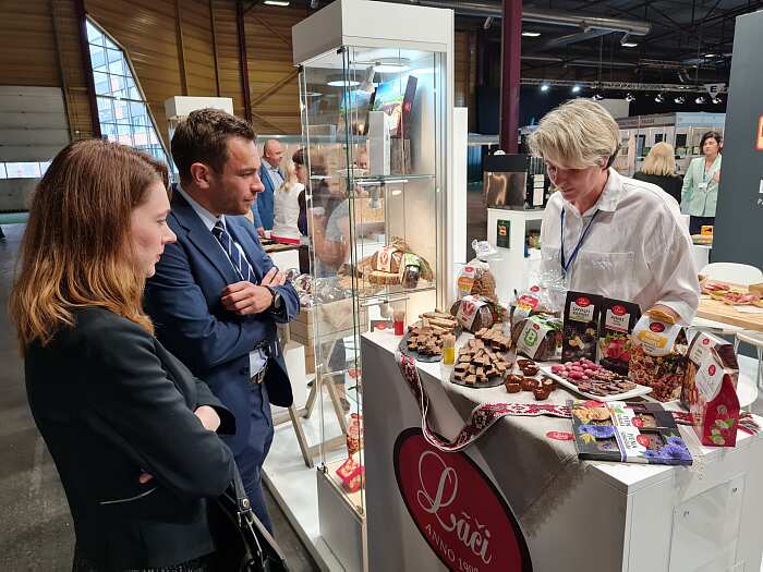 Product introduction at Riga Food 2021 