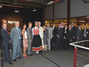  The Diplomatic Club has participated in the opening of Riga Food 2013