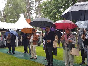 Reception of the Russian Embassy in Latvia in 2016 