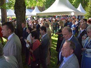  Reception of the Embassy of Russian Federation in Latvia in 2015. 