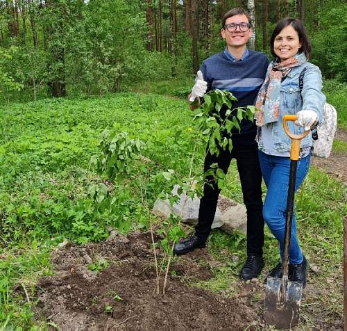 Valērijs Komissarovs un Natālija Bērzina