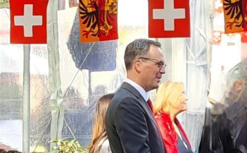 Šveices vēstniecības pieņemšana