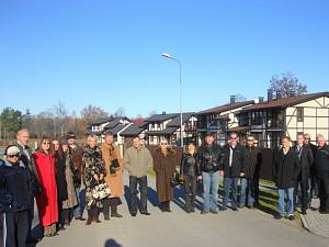 Члены клуба знакомятся с предприятием Латвии — строительство домов из дерева