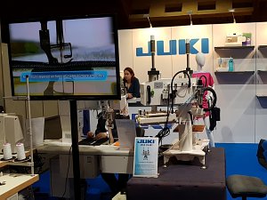 Baltic Fashion & Textile Riga 2017. JUKI