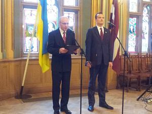 Ambassador Extraordinary and Plenipotentiary of Ukraine to Latvia Anatoliy Oliynyk