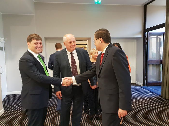  Reception of the Embassy of Uzbekistan 2018 in Riga 