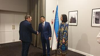 Ambassador of Uzbekistan to Latvia Kadambay Sultanov