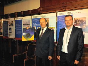 Посол России в Латвии Александр Вешняков  и Президент Клуба Давид Томашевски