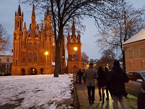 A meeting of members of the club in Vilnius